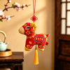 Chinese Zodiac Goat Plush Doll, Year of the Sheep Ornament