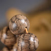 Eagle Eye Wood Beads Bracelet, 20mm Unisex Wooden Jewelry