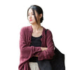 Sand-Washed Linen Zen Jacket with Frog Buttons