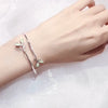 Leaf Vine Cuff Bracelet, Silver-Tone Open Bangle