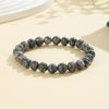 Natural Stone Bead Bracelet, 8mm Round Gemstone