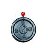 Hetian Jade Bagua Pendant with Yin Yang Symbol