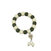 White Bodhi Six True Words Protection Bracelet