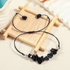 Natural Crystal Chip Bracelet Cord
