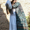Tibetan Shawl Paisley Wrap Scarf