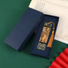 Metal Brass Hollow Bookmark with Tassel, Chinese Style Gift