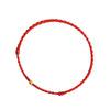 999 Gold Mini Three Beads Design Luck Rope Bracelet Anklet