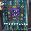 Ethnic Embroidered Canvas Crossbody Bag