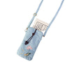 Embroidered Floral Crossbody Bag for Phone and Essentials