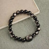 Obsidian Cat Charm Bracelet for Luck and Confidence
