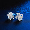 Rotating Cherry Blossom Necklace 925 Sterling Silver