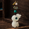 Glowing Deer Keychain, Luminous Animal Charm