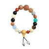 Eighteen Seed Bodhi Bracelet Wood Bead Harmony Wrist Mala