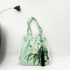 Suzhou Embroidery Drawstring Crossbody Bag