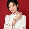 Sheep Zodiac 999 Silver Red String Bracelet