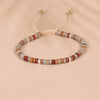 Natural Stone Spacer Bead Bracelet