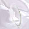 Thin Agate Bangle Bracelet, Stone Cuff