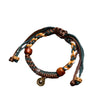 Tibetan Style Braided Cord Bracelet with Charm