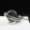 Rotatable Nine Palaces and Eight Trigrams Necklace with Tibetan Mantra