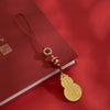 Tai Sui Gourd Keychain and Phone Charm with Abacus