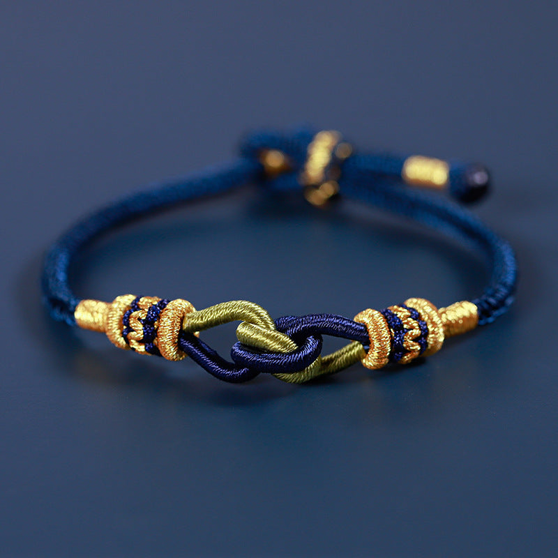 Handmade Knotting Faith Strength Braid String Bracelet