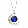 12 Constellations of the Zodiac Moon Protection Necklace Chain Pendant