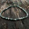 Natural Stone Spacer Bead Bracelet