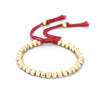 Tibetan Handmade Copper Bead Luck String Bracelet