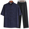 Men's Meditation Cloth Chinese Style Tang Suit Set
