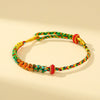 Five Wealth Gods Braided String Bracelet