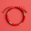 Handmade Multicolor King Kong Knot Luck Strength Braided Bracelet