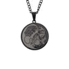Tiger Dragon Titanium Steel Chain Necklace Harmony Pendant
