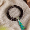 Bodhi Seed Bracelet 7mm Double Loop Vintage Style