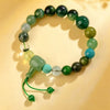 Five Elements Crystal Bracelet, Multi-Stone Beaded Wristwear