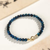 Blue Tiger Eye Stone Protection Chain Bracelet