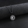 Bagua Yin Yang Titanium Steel Balance Necklace Pendant