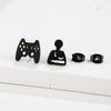 Stainless Steel Asymmetric Stud Earrings
