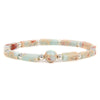Natural Crystal Geometric Balance Bracelet