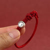 Red String Bracelet with Horse Charm for Year of the Horse
