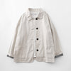 Women's Cotton Blend Jacket with Pockets, Zen Style Outerwear