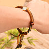 Tibetan Braided Rope Bracelet with Star Charm