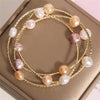 Strawberry Quartz Charm Bracelet for Women