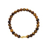 Tiger Eye and Red Agate Koi Fish Bracelet