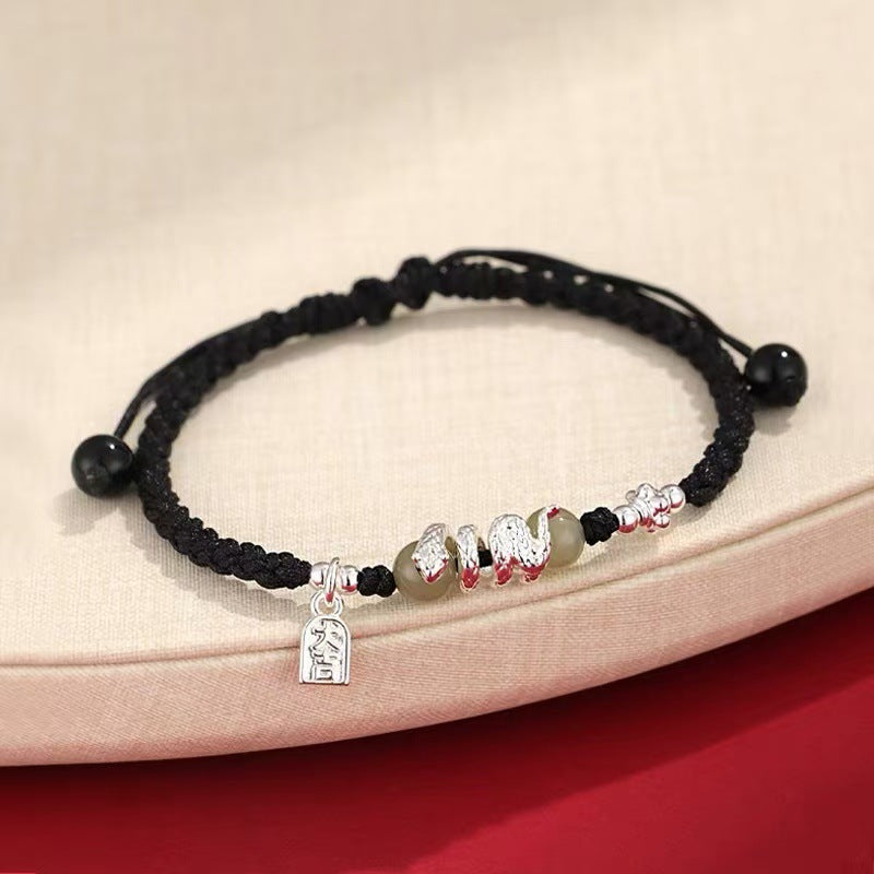 Year of the Snake Red String Bracelet, Chinese Zodiac Protection