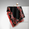 Floral Pattern Warm Cozy Scarf Shawl