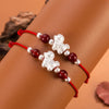 Year of the Horse Red String Bracelet with Copper Charm