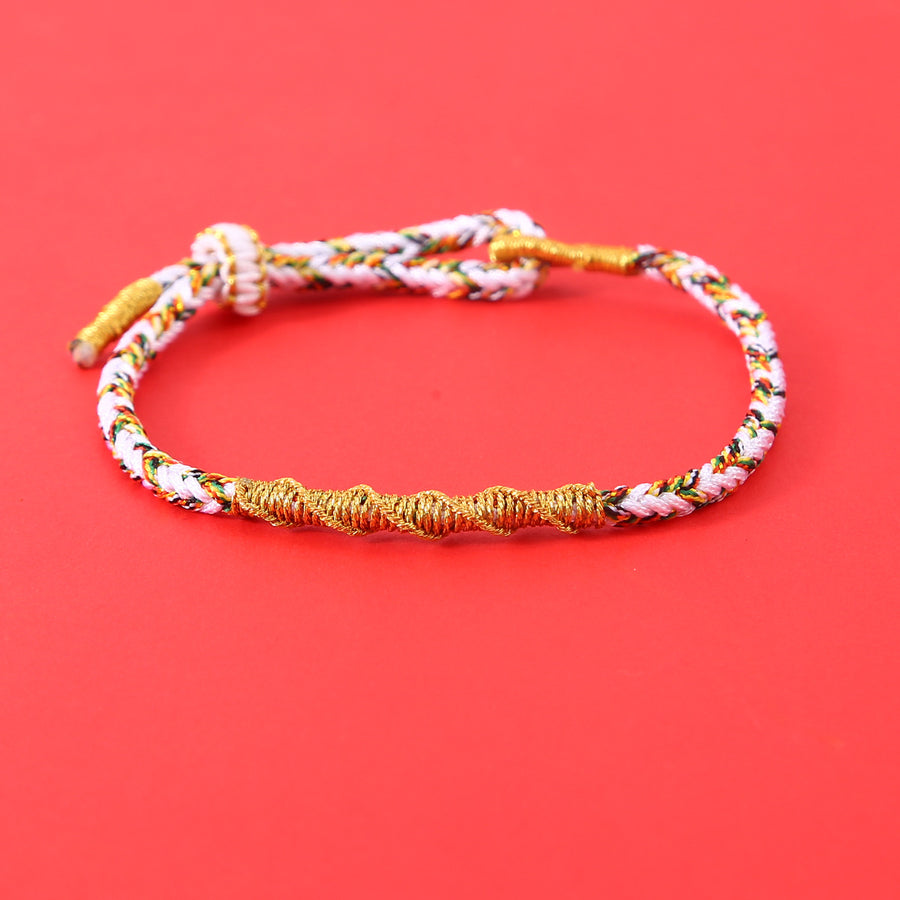 Chinese Zodiac Luck Strength Braided Rope Bracelet