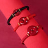 Handmade Braided Peace Buckle Bracelet