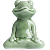Ceramic Tea Pet Frog Figurine, Meditation Decor