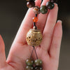 Dunhuang Color Bodhi Seed 108 Bead Mala Bracelet